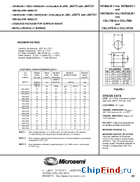 Datasheet 1N753AUR-1 manufacturer Microsemi
